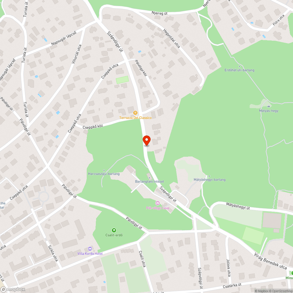 Kátyú bejelentés helye