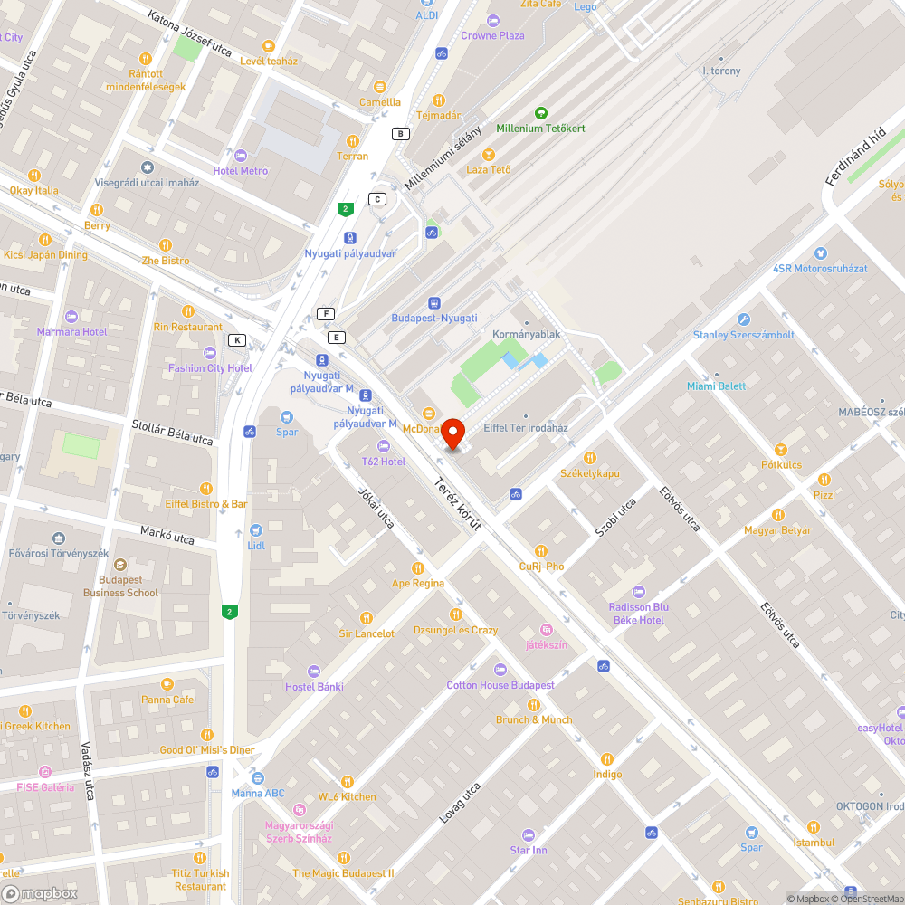 Kint maradt parkolótábla bejelentés helye