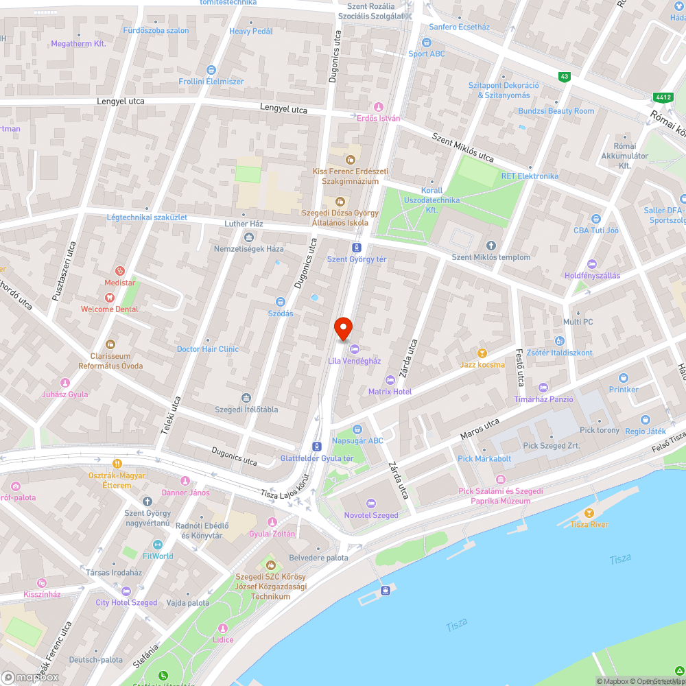 Eldugult víznyelő - József A. Sgt. 11. bejelentés helye