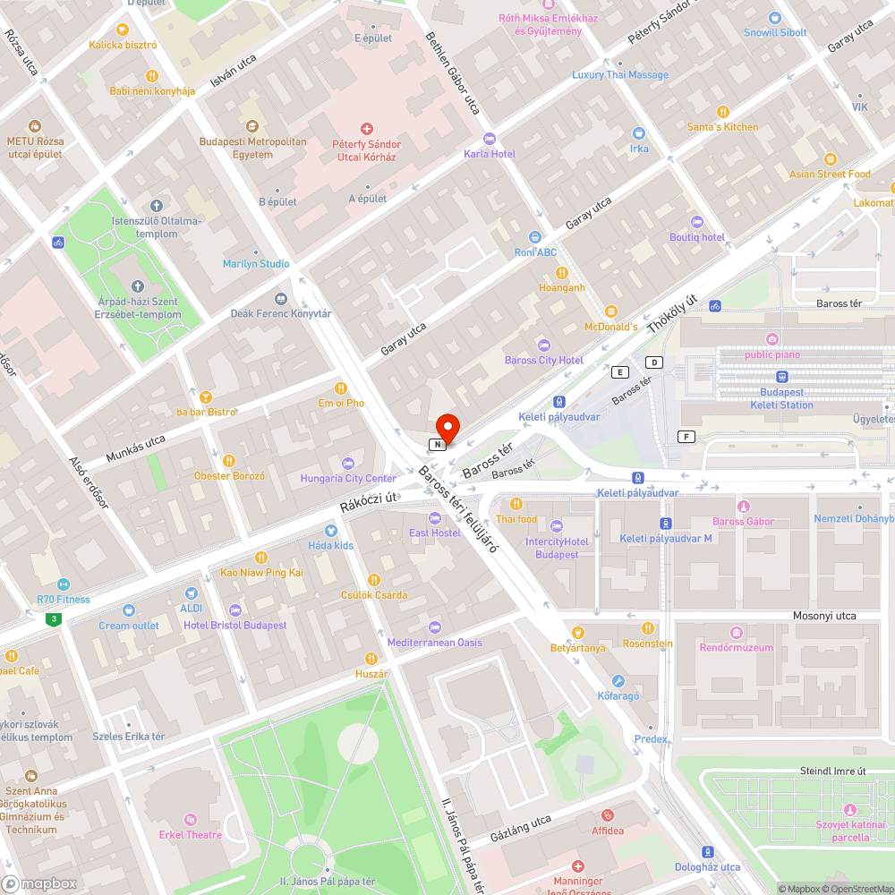 Sok graffiti az aluljáróban bejelentés helye