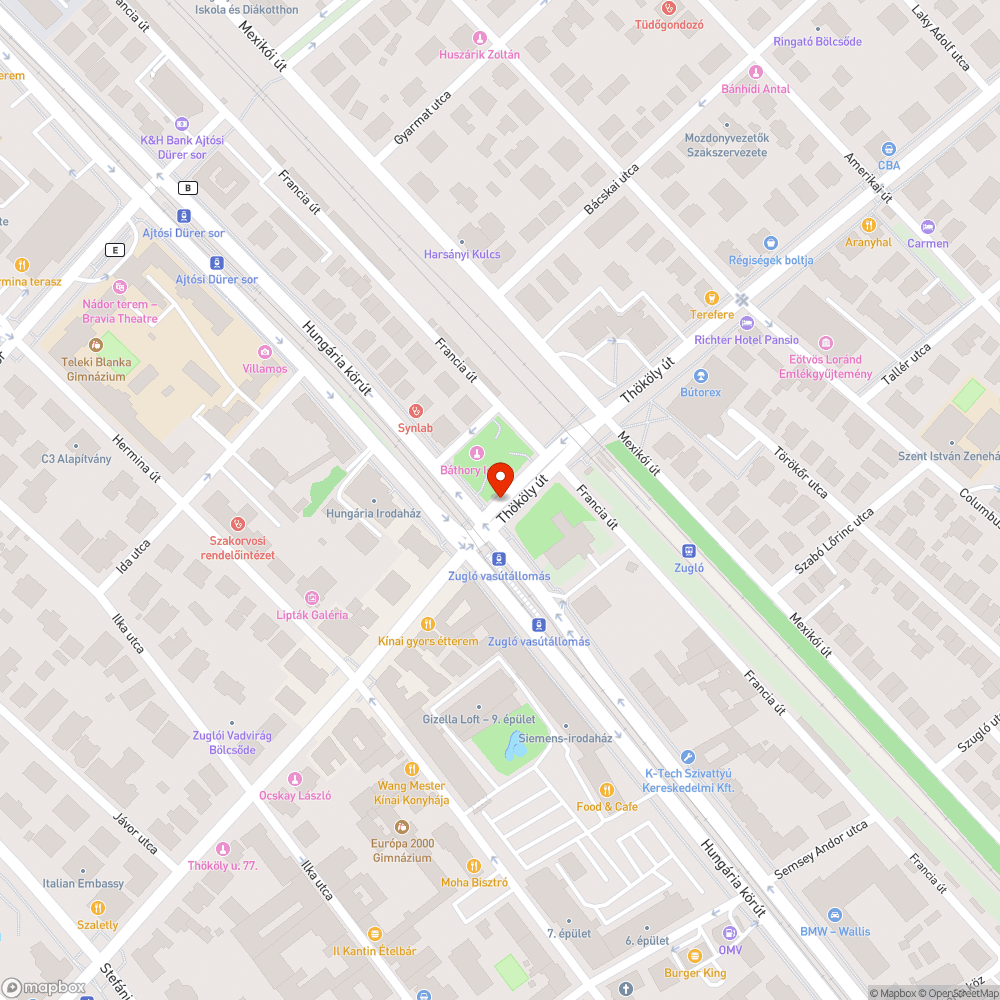 Megálló mérete bejelentés helye