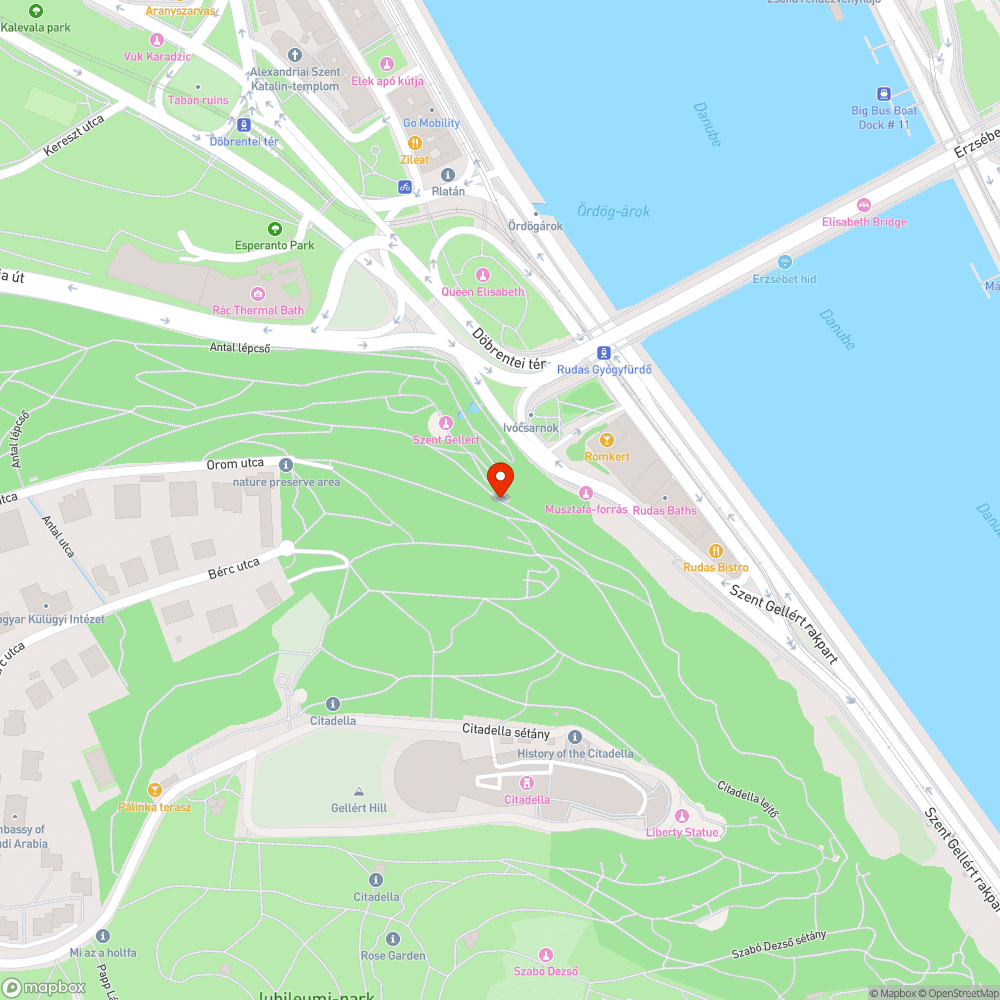 Megrongált köztéri lámpa 2 bejelentés helye