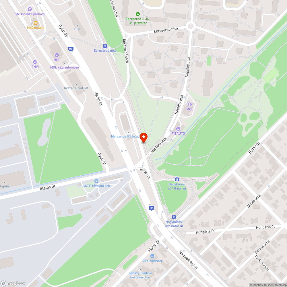 Eltűnt padka bejelentés helye