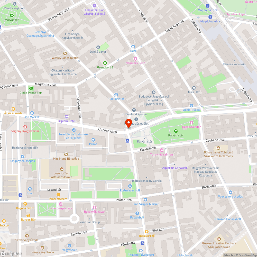 Megsüllyedt járdaszegély bejelentés helye