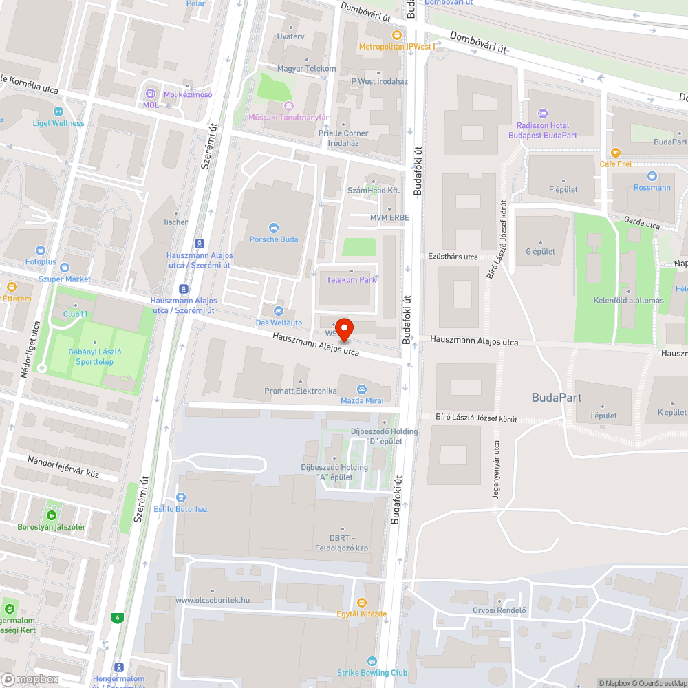 RIP bejelentés helye