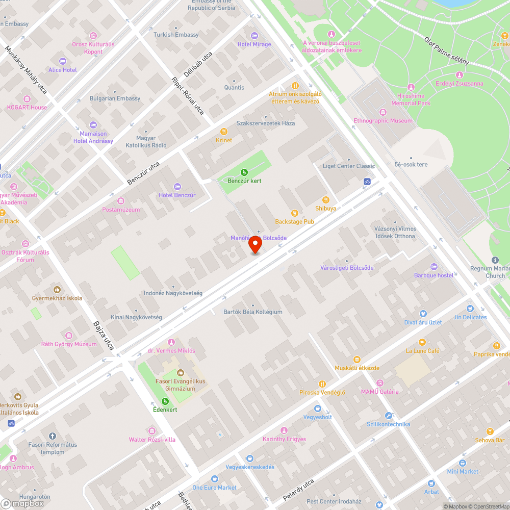 Elhagytott furgon, a városligeti Fasoron bejelentés helye