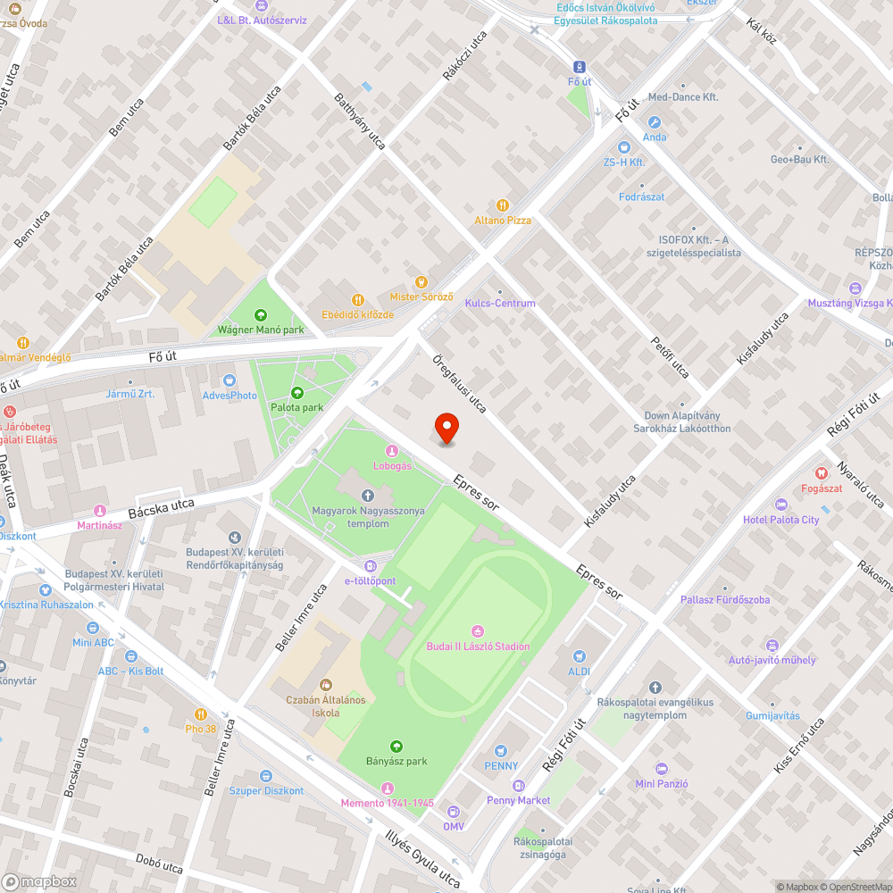 Opel Vectra bejelentés helye