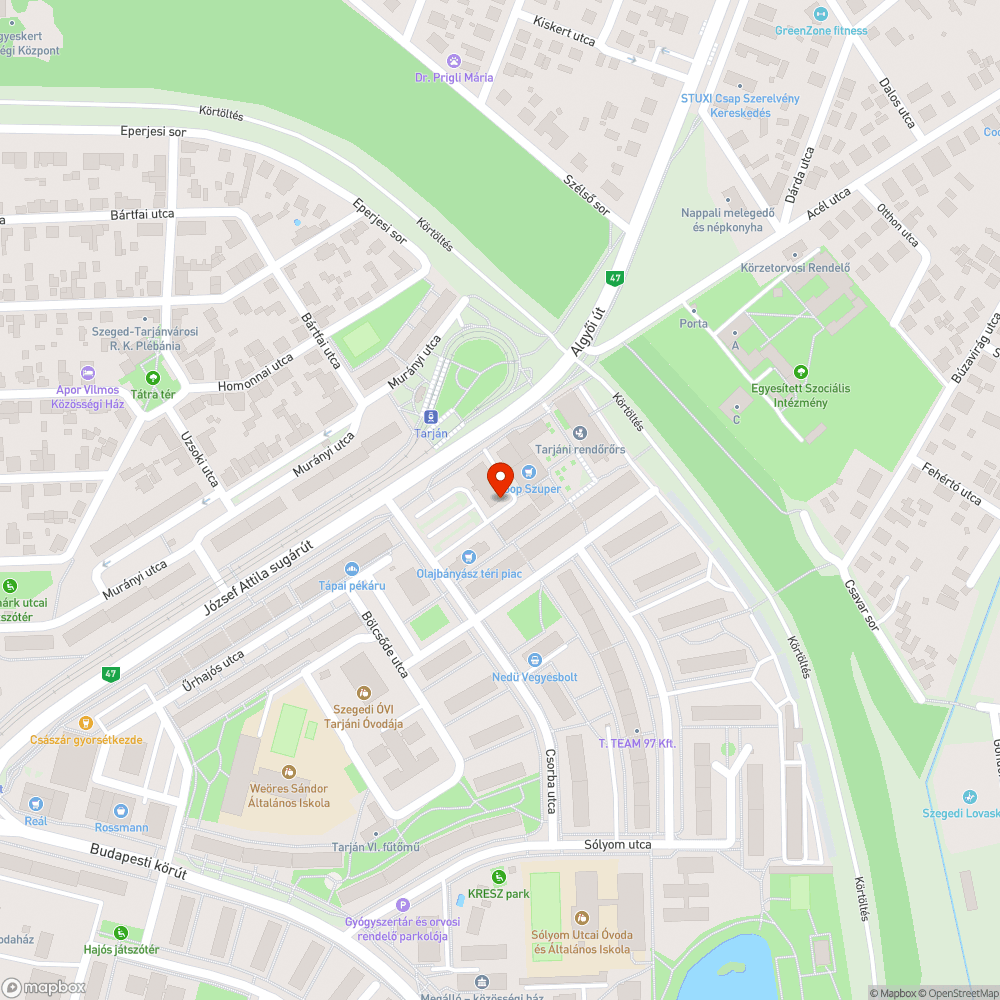 Megdőlt és megfakult tábla - Olajbányász tér bejelentés helye