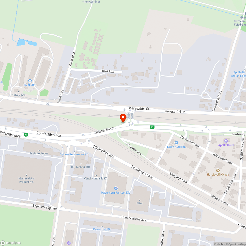 Zavaros, forgó STOP-táblák bejelentés helye