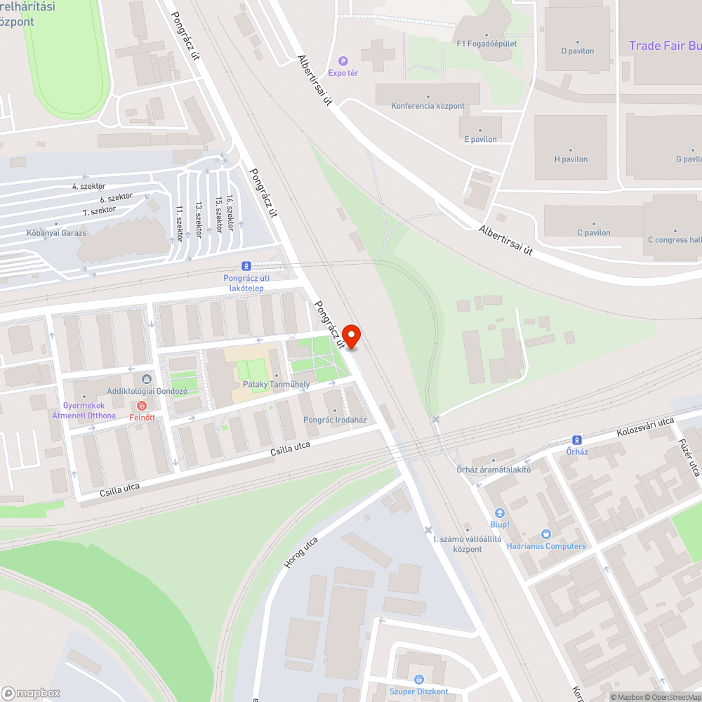 Gyalogos jelzőlámpa bejelentés helye