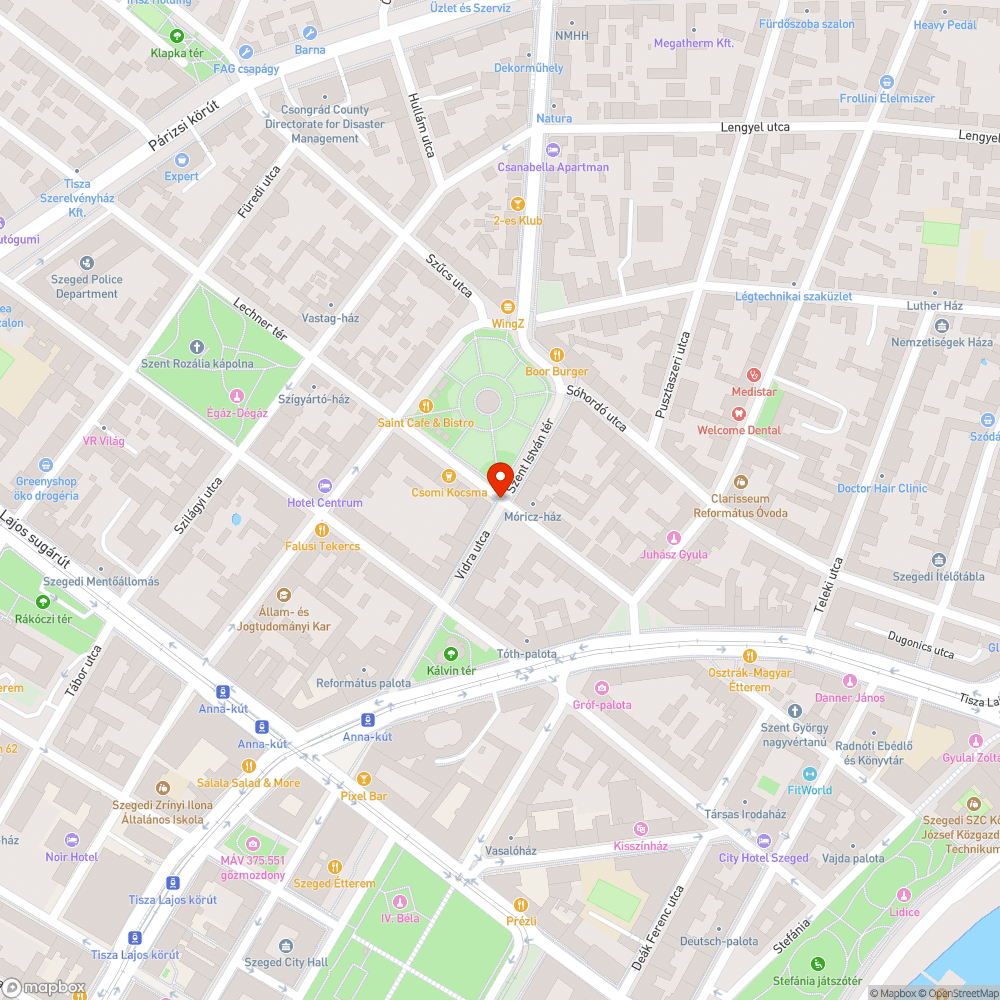 Eldugult vízelvezető bejelentés helye