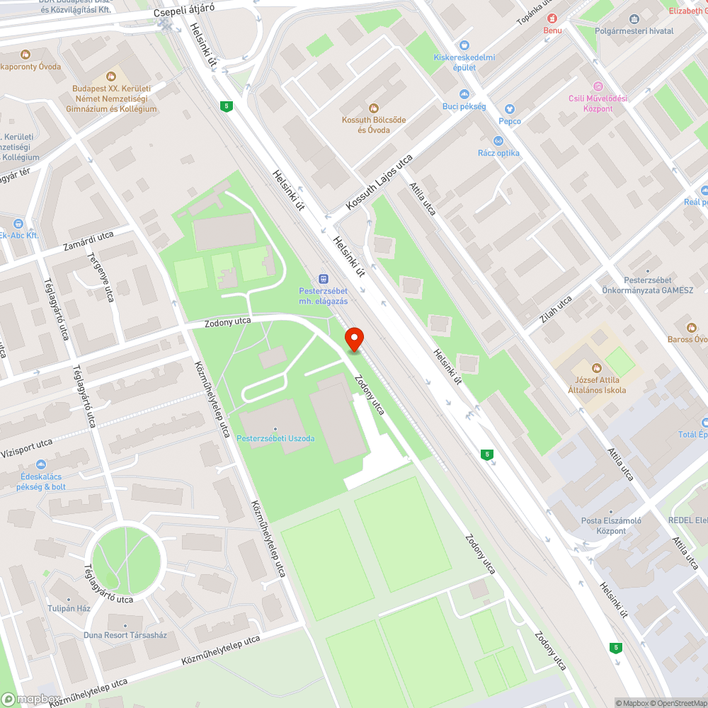 K+R parkoló kialakítása bejelentés helye