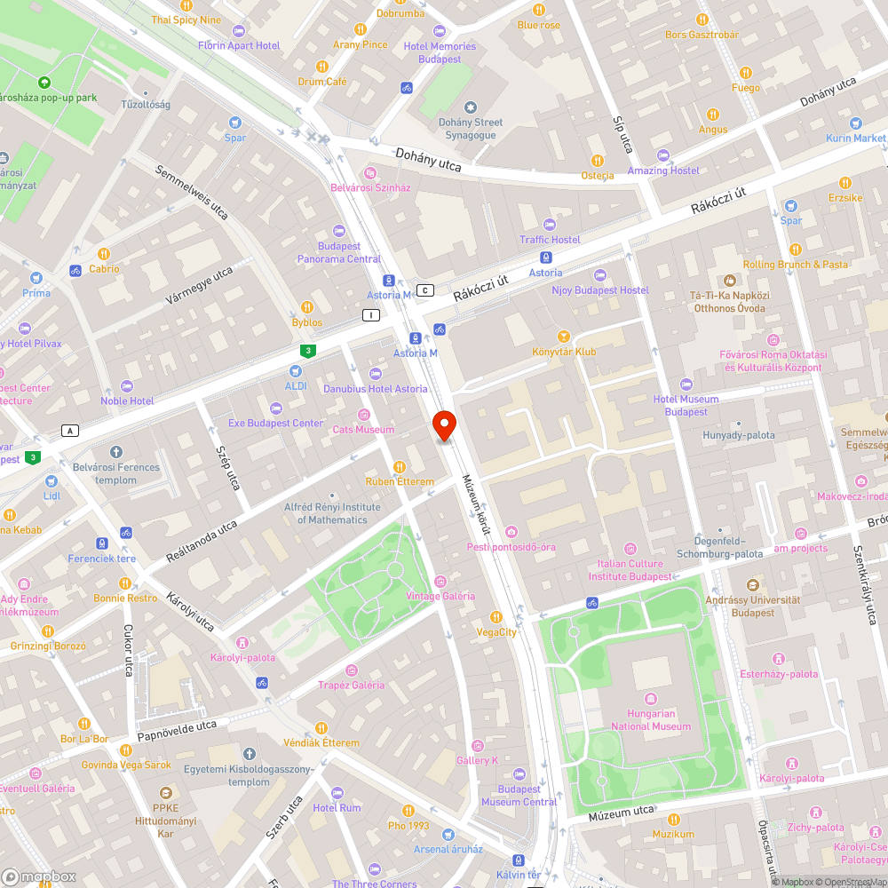 Botlásveszély bejelentés helye