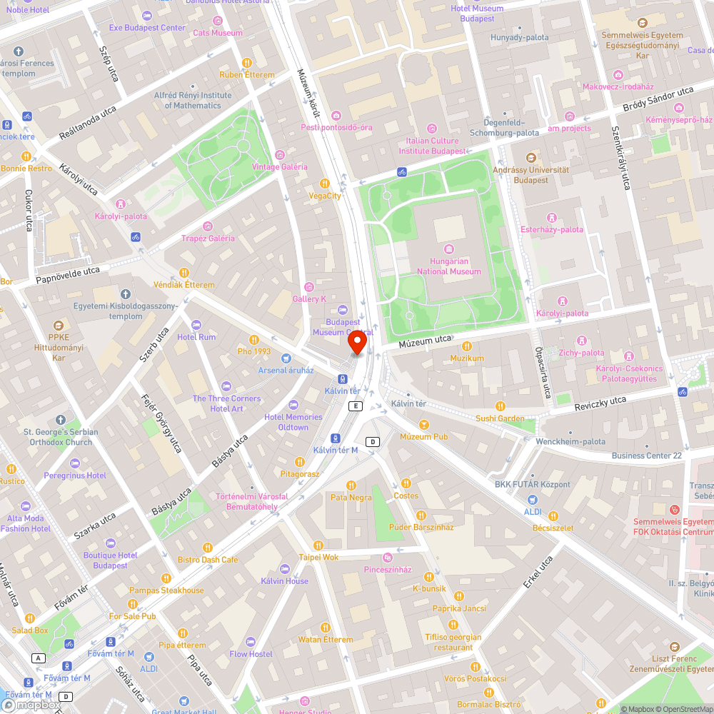 Egyenetlen felületek bejelentés helye