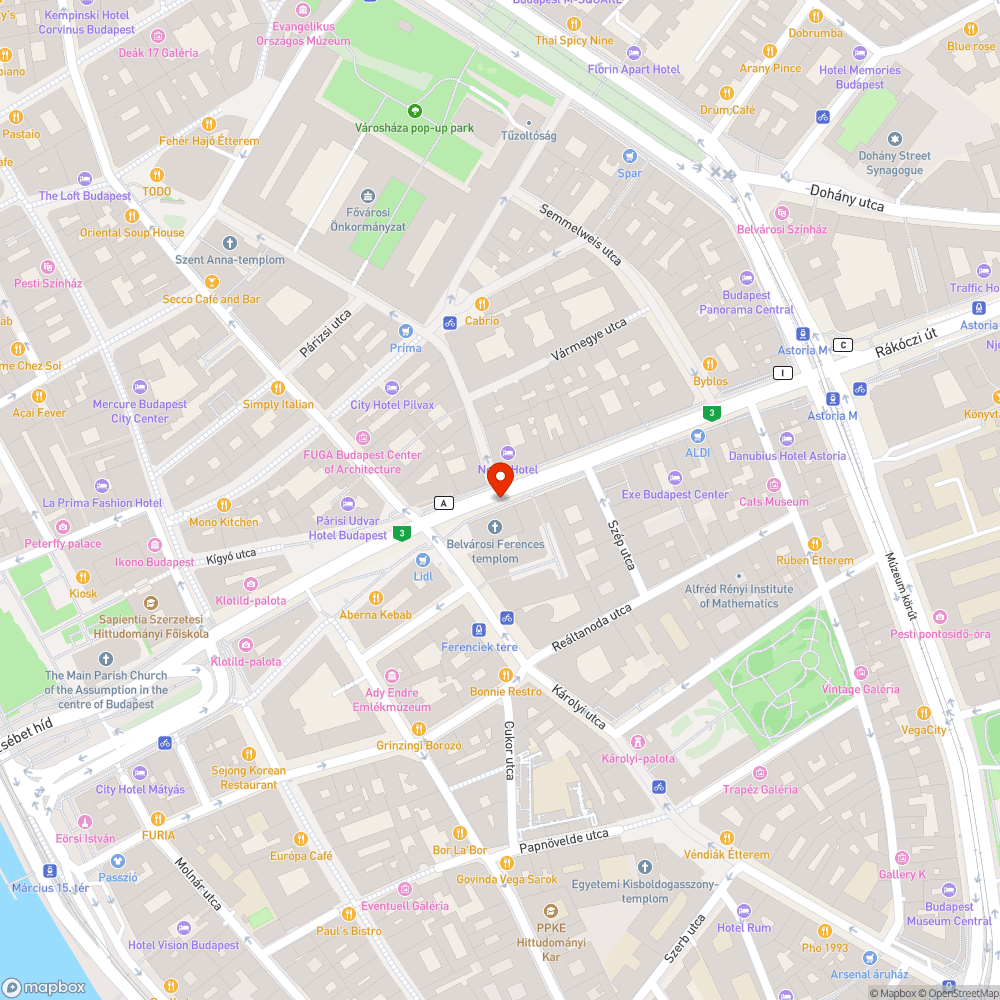 Igénytelen a Kossuth Lajos utca, Március 15. tér bejelentés helye