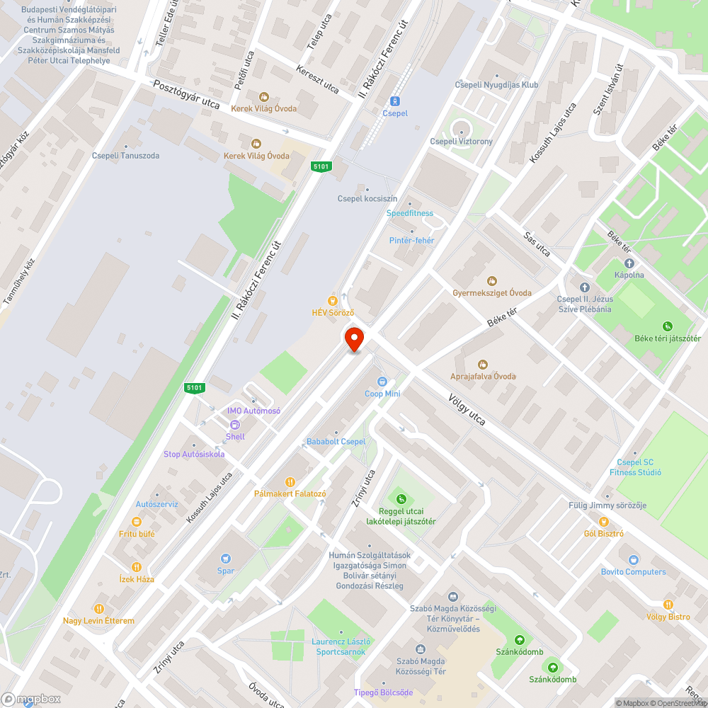 Beszakadt fedél bejelentés helye