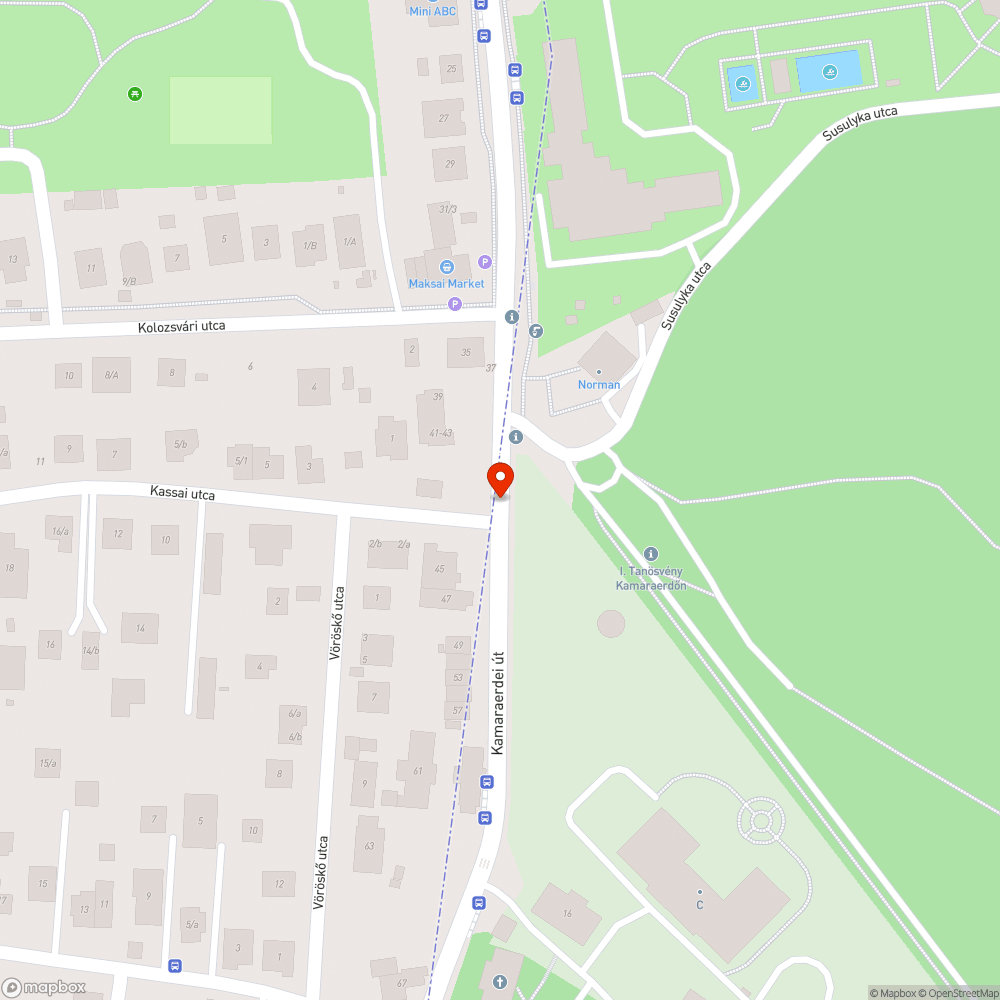 Csattogó fedlap bejelentés helye