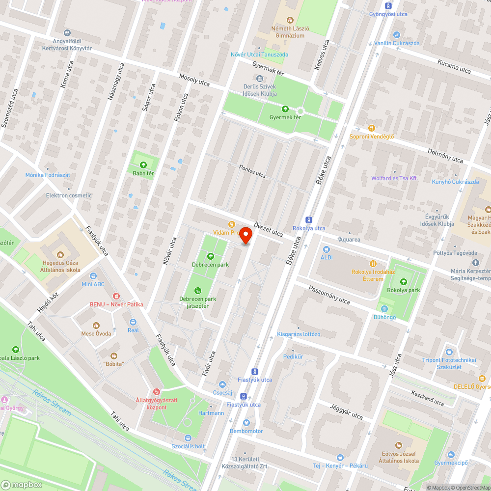 Zöldhulladék bejelentés helye