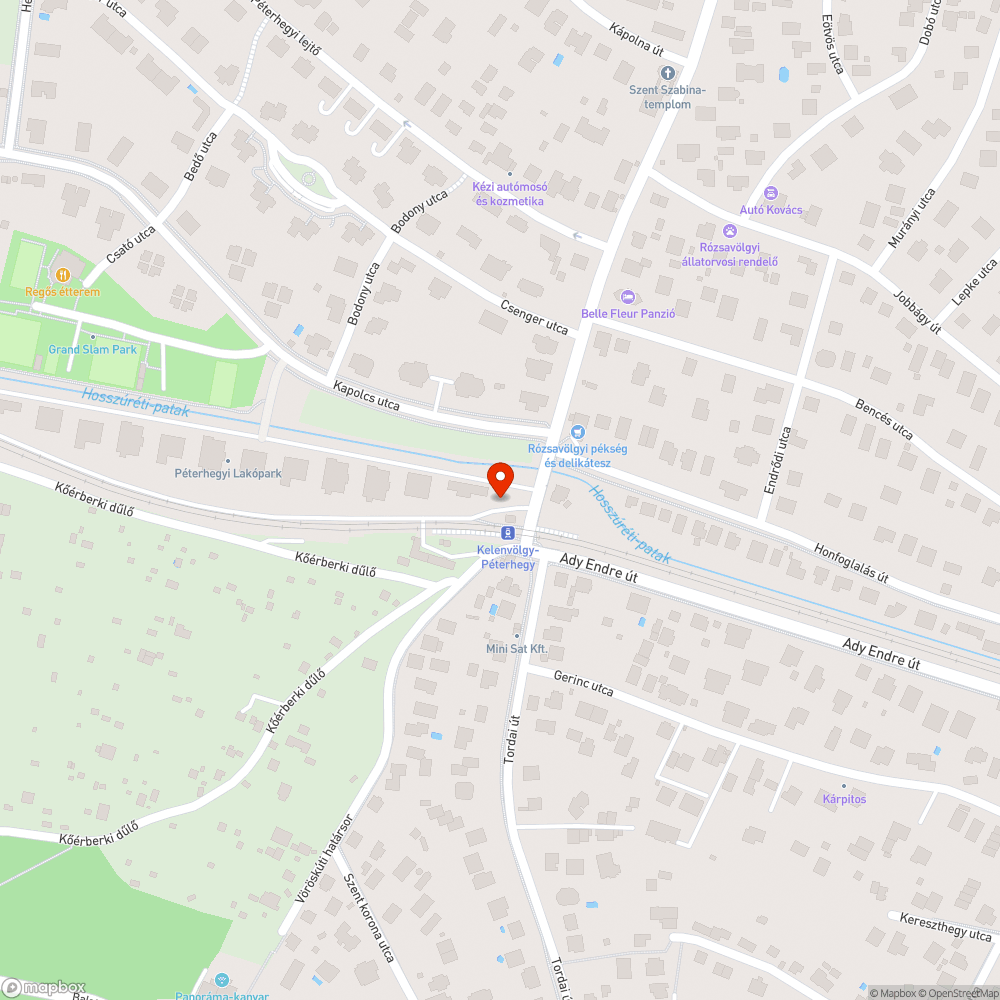 Szemétlerakat bejelentés helye