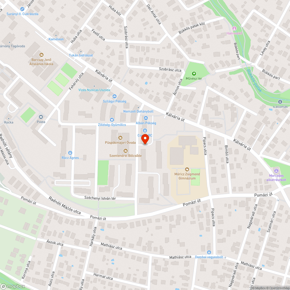 Kiégett közvilágítás bejelentés helye