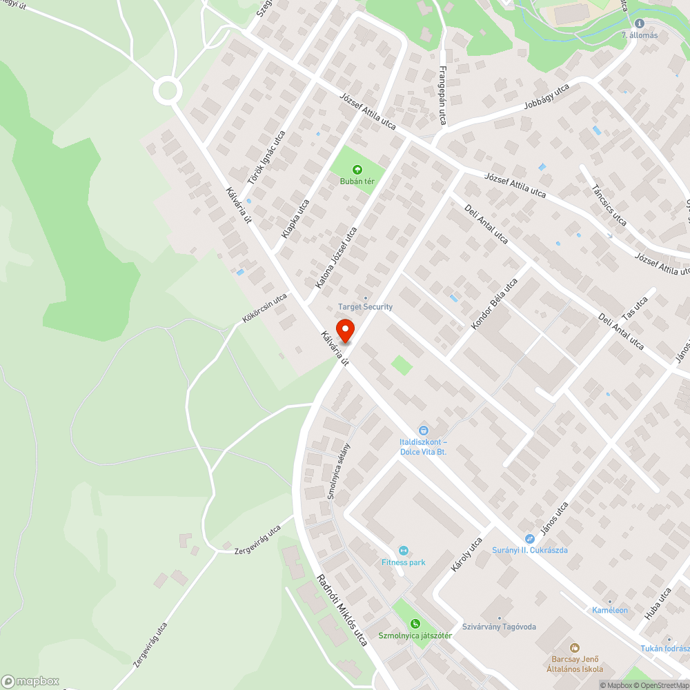 Kiégett közvilágítás bejelentés helye