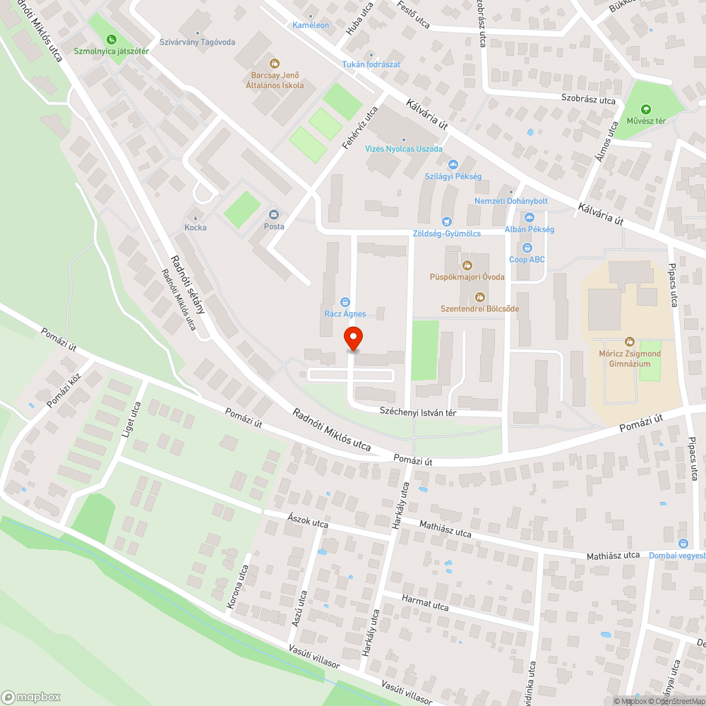 Hibás/kiégett közvilágítás bejelentés helye