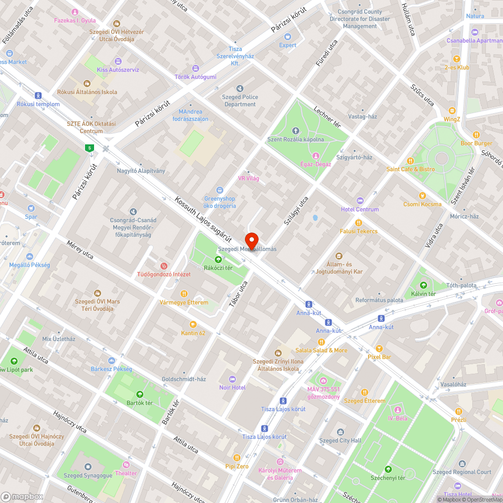 Töredezett fedlap bejelentés helye