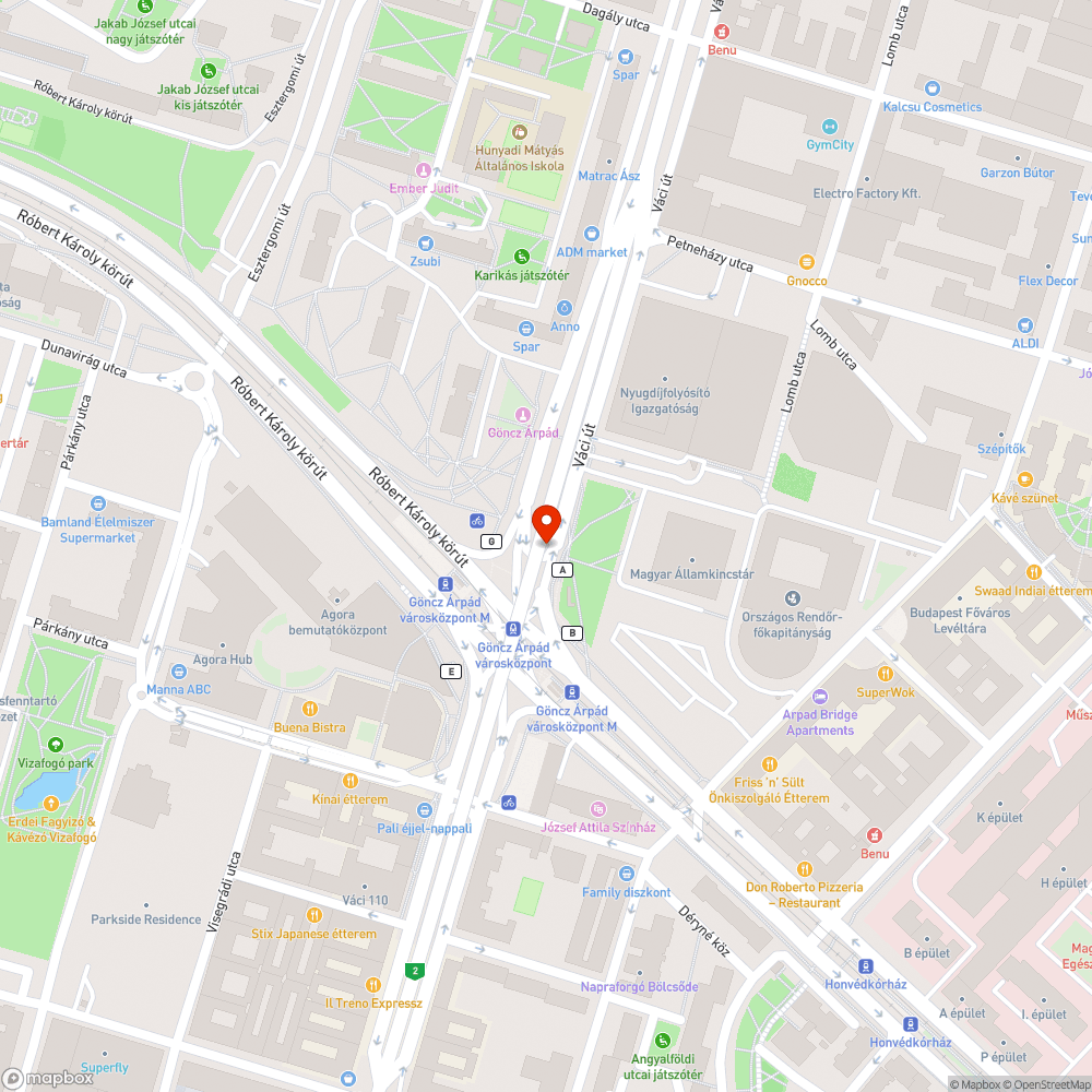 Kiégett neonok sokasága bejelentés helye