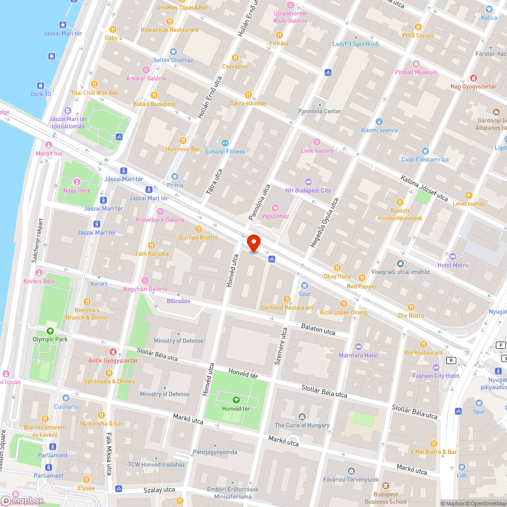 Rámpa bejelentés helye