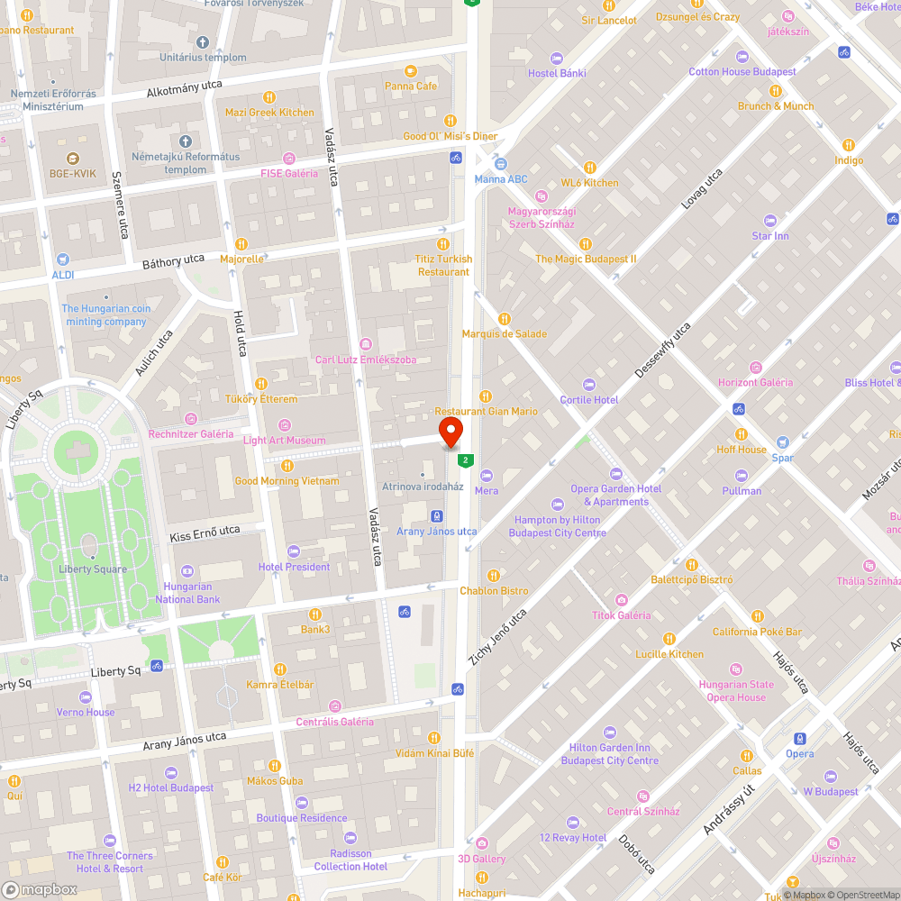 Törött, ferde korlátok bejelentés helye