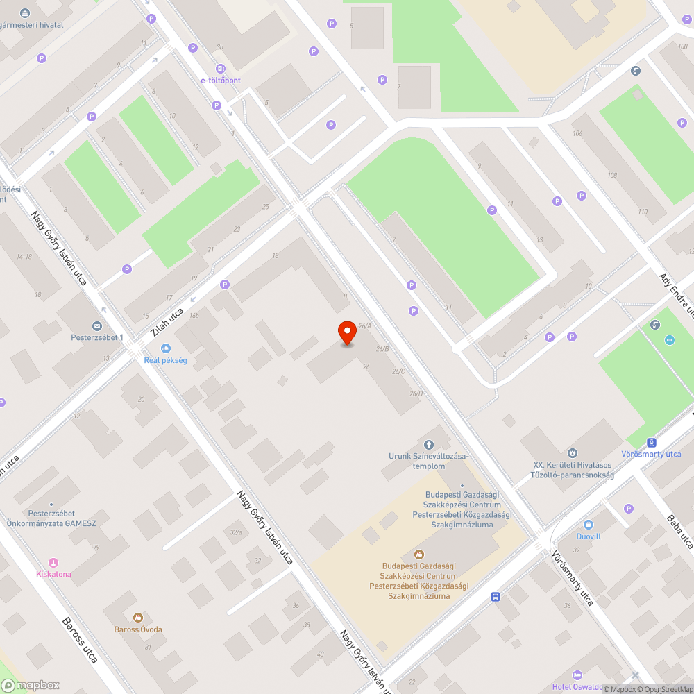 Leromlott állapotú közmű szekrény bejelentés helye