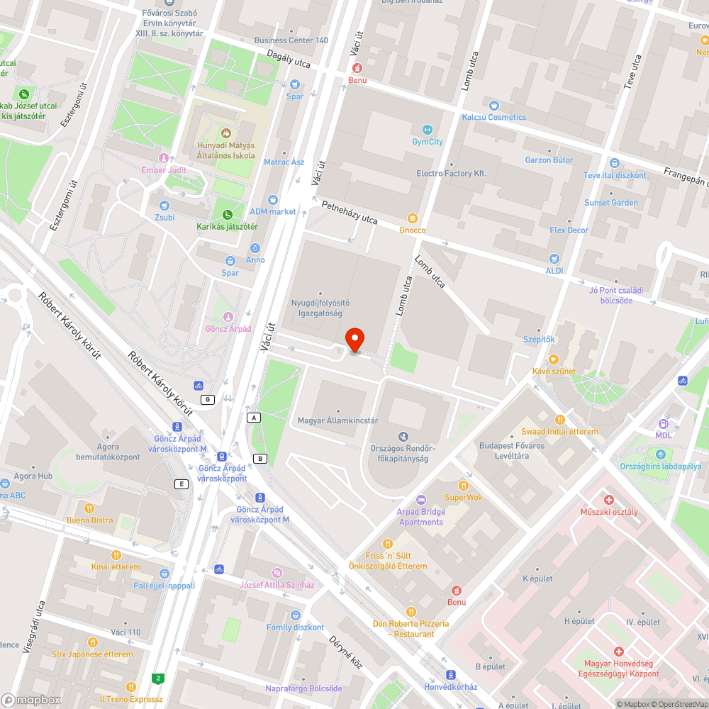 Szemetes, elhanyolt bejelentés helye