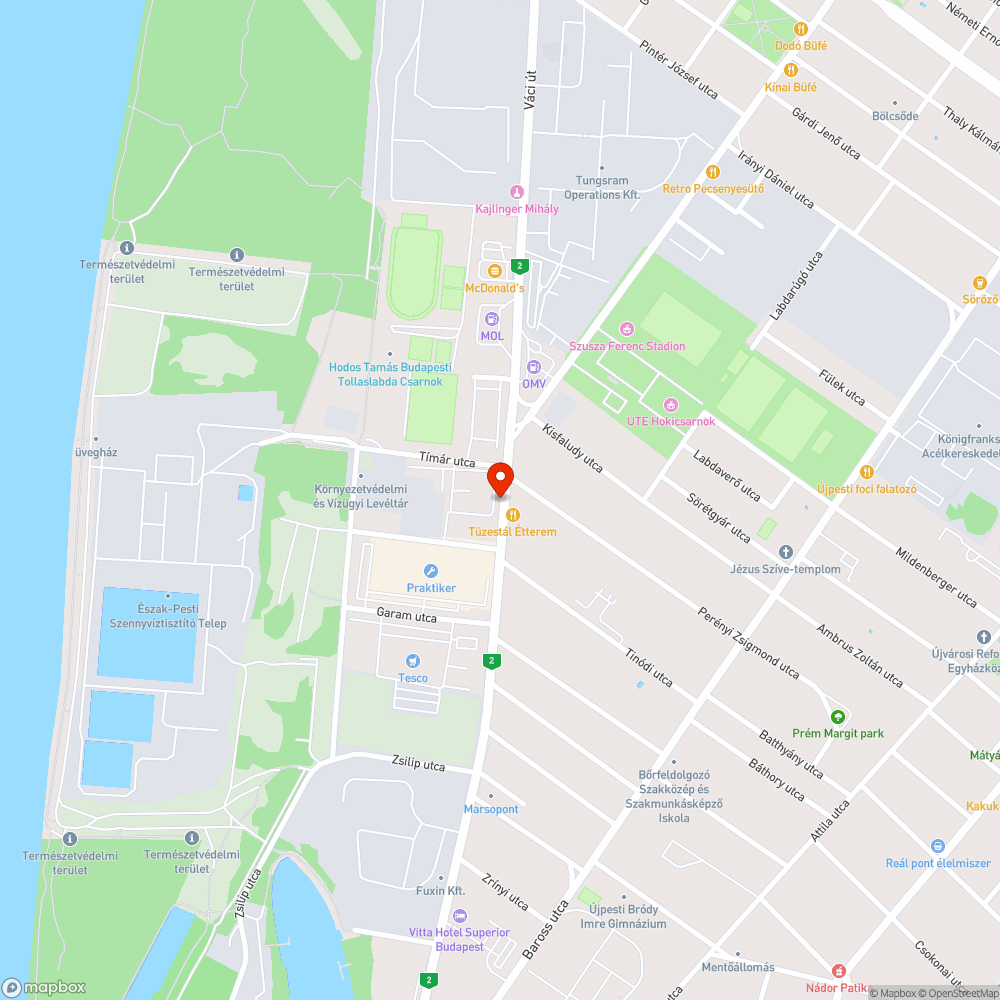 Összefirkált buszmegálló bejelentés helye