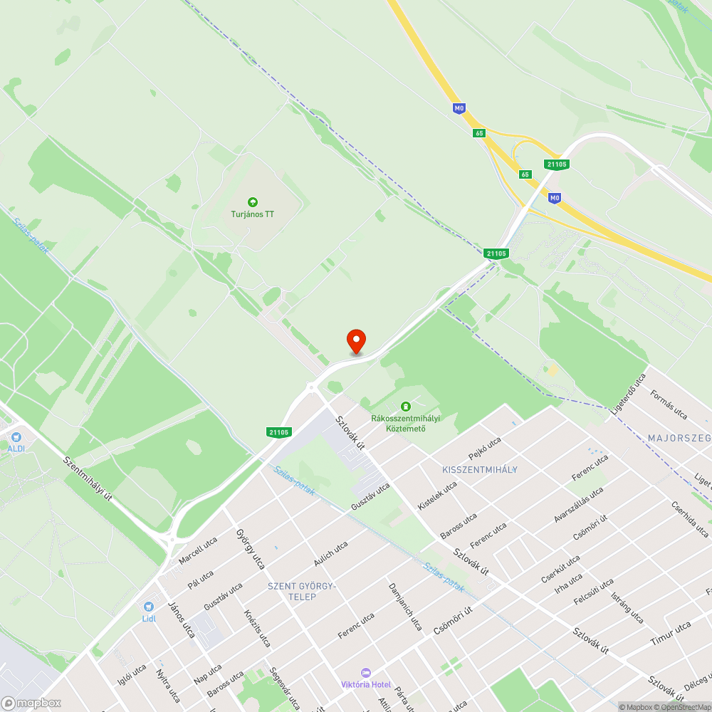 Roncsautó bejelentés helye