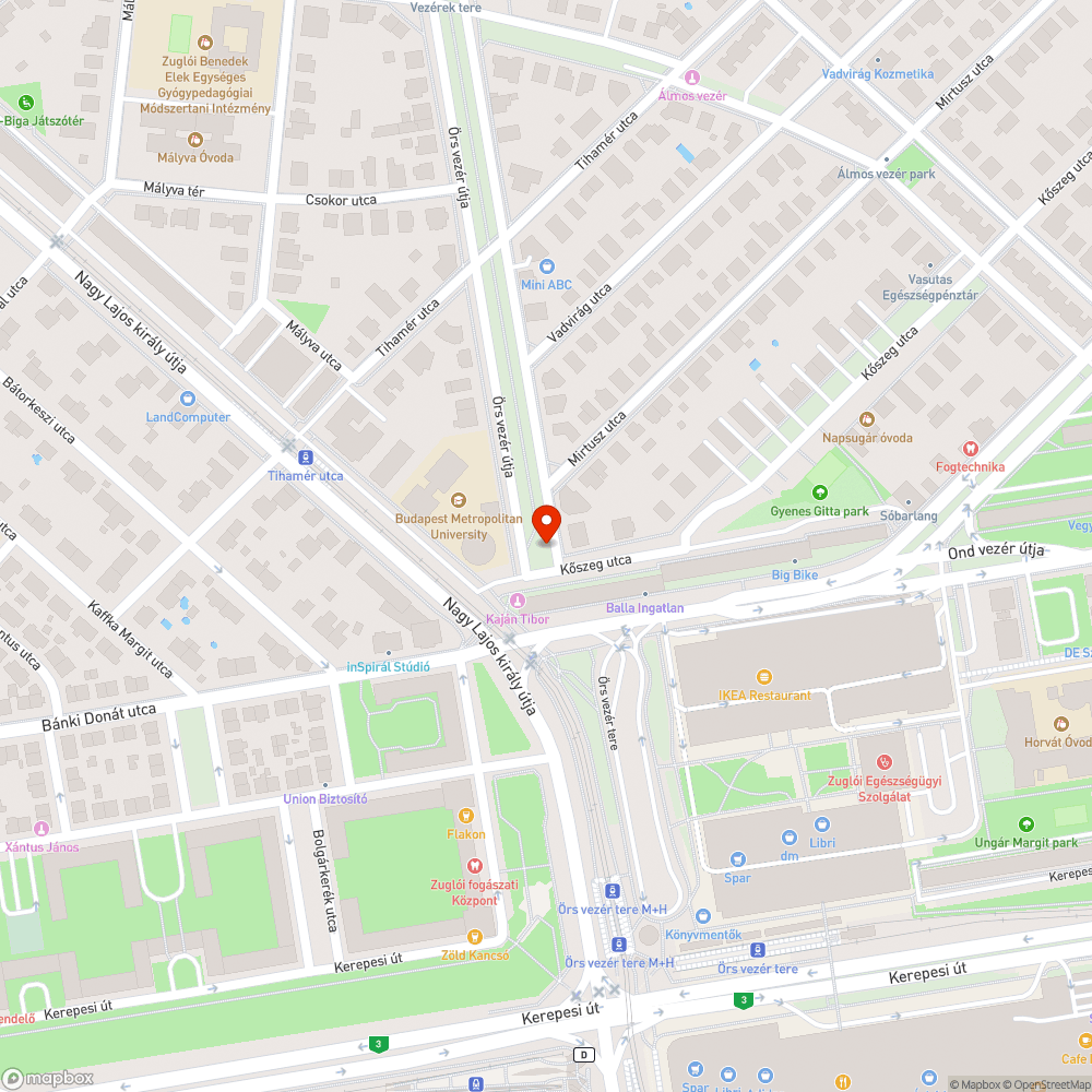 Kidobott fenyőfa bejelentés helye