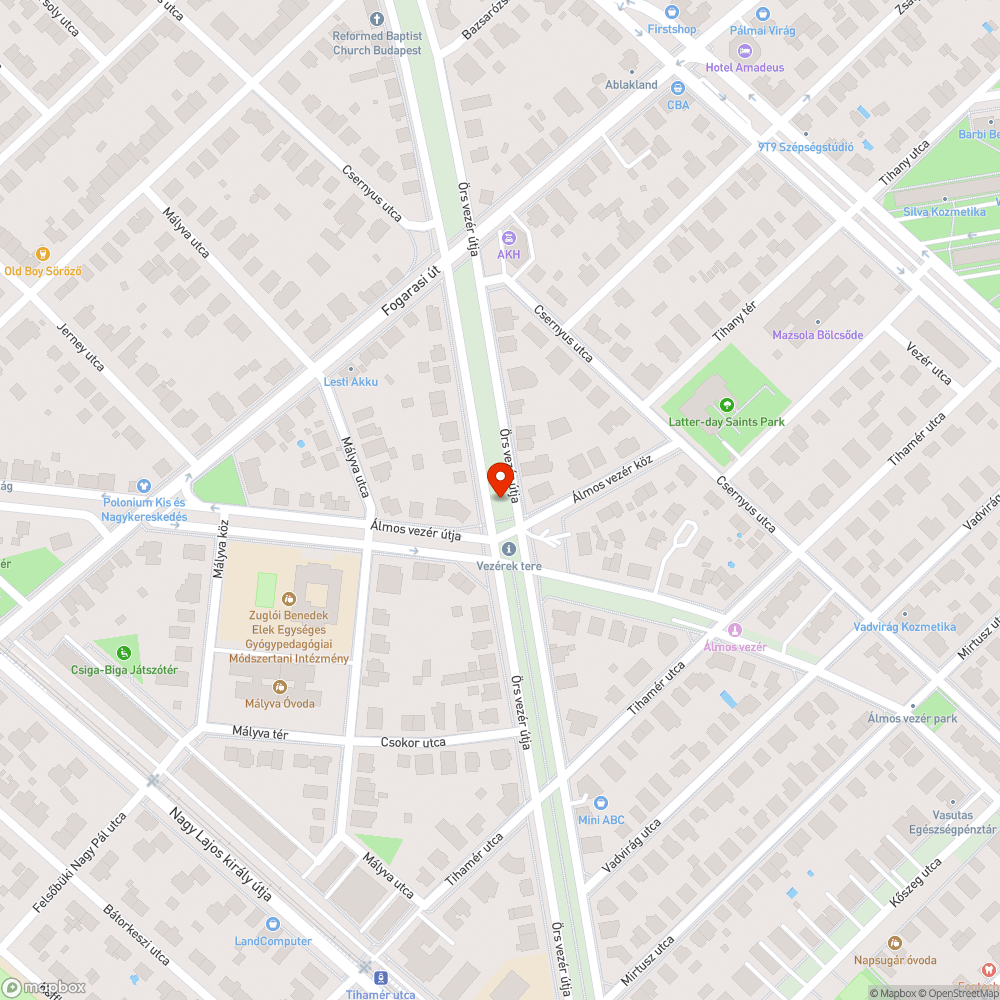 Kidobott fenyőfa bejelentés helye