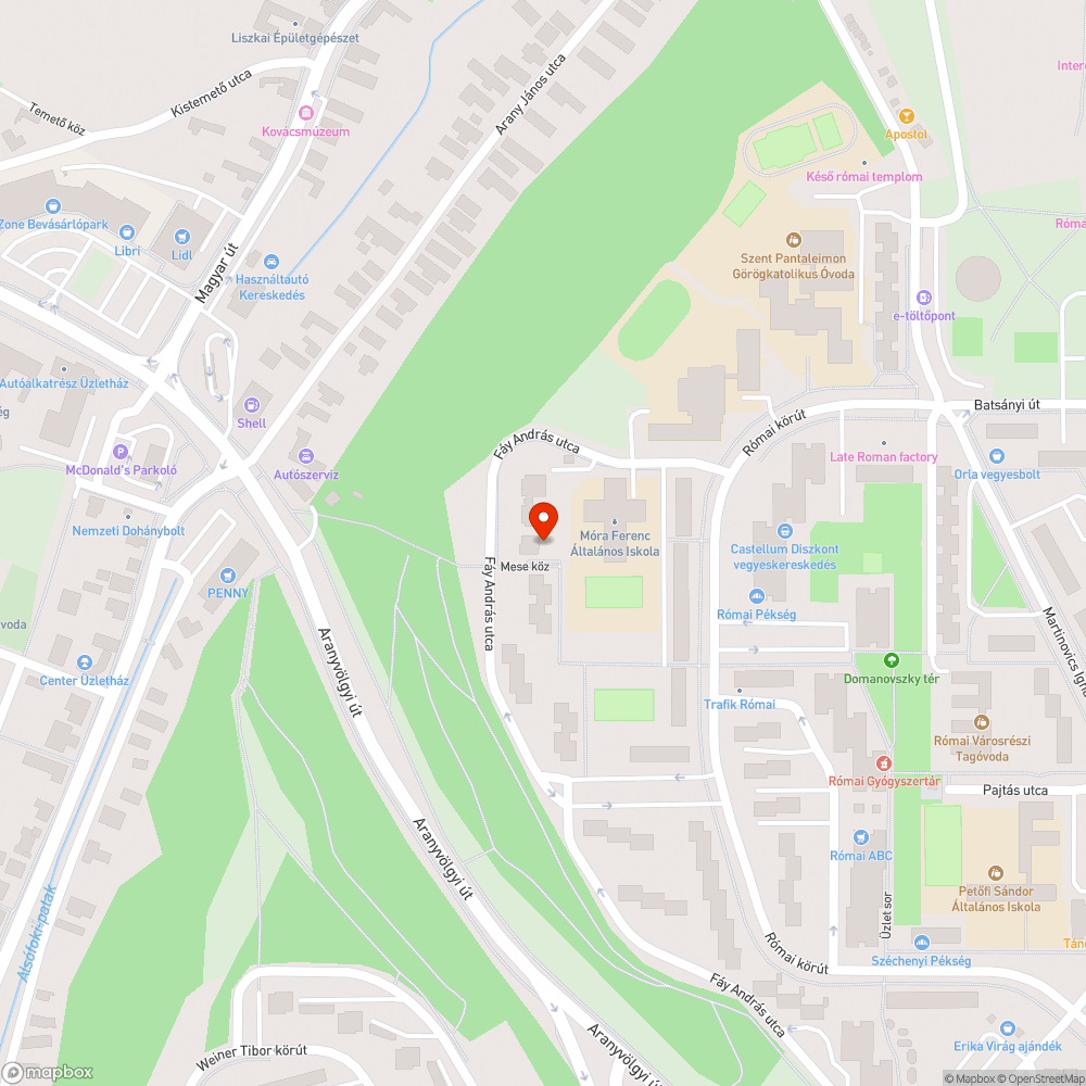 töredezett, balesetveszélyes lépcső bejelentés helye