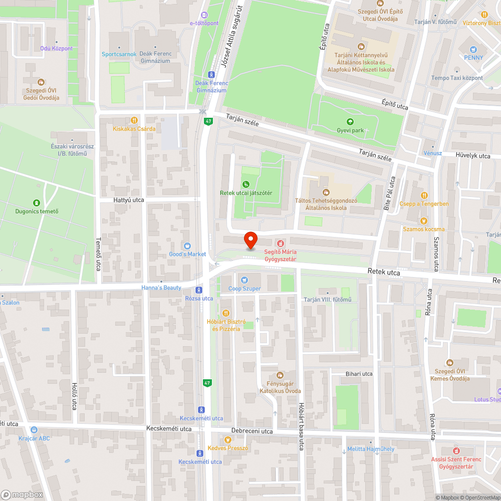 Beton talapzat a zöldsávban - Retek utca 27. bejelentés helye