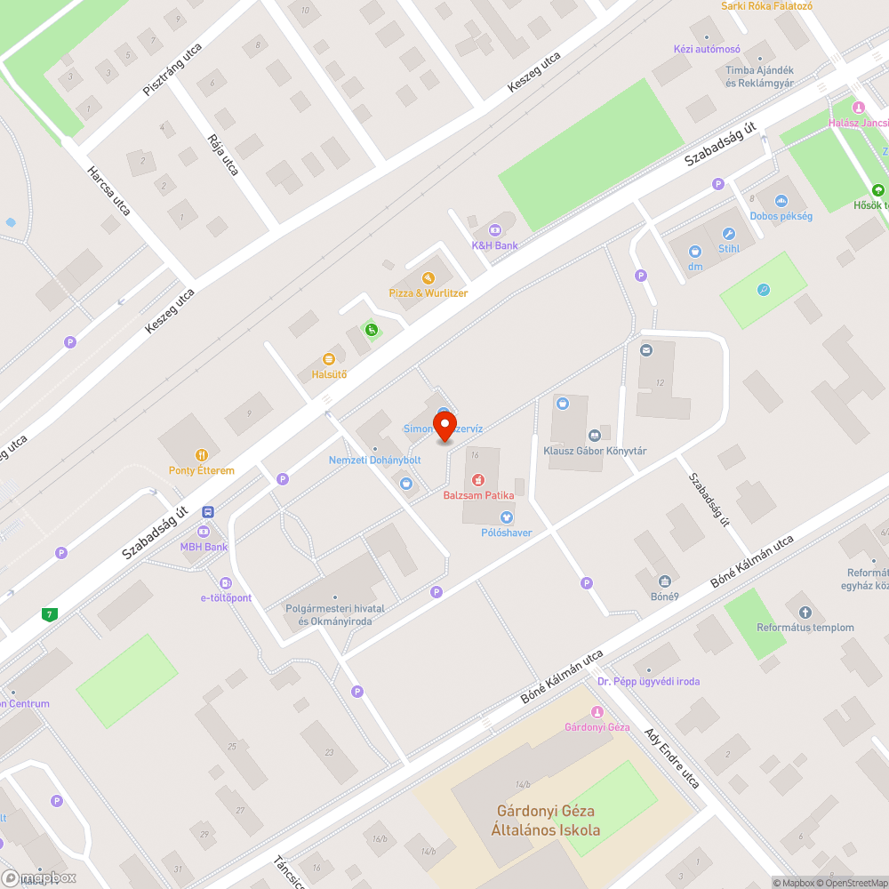 Törött, ritkán ürített szemetesek a Gárdonyi Könyvtárnál bejelentés helye