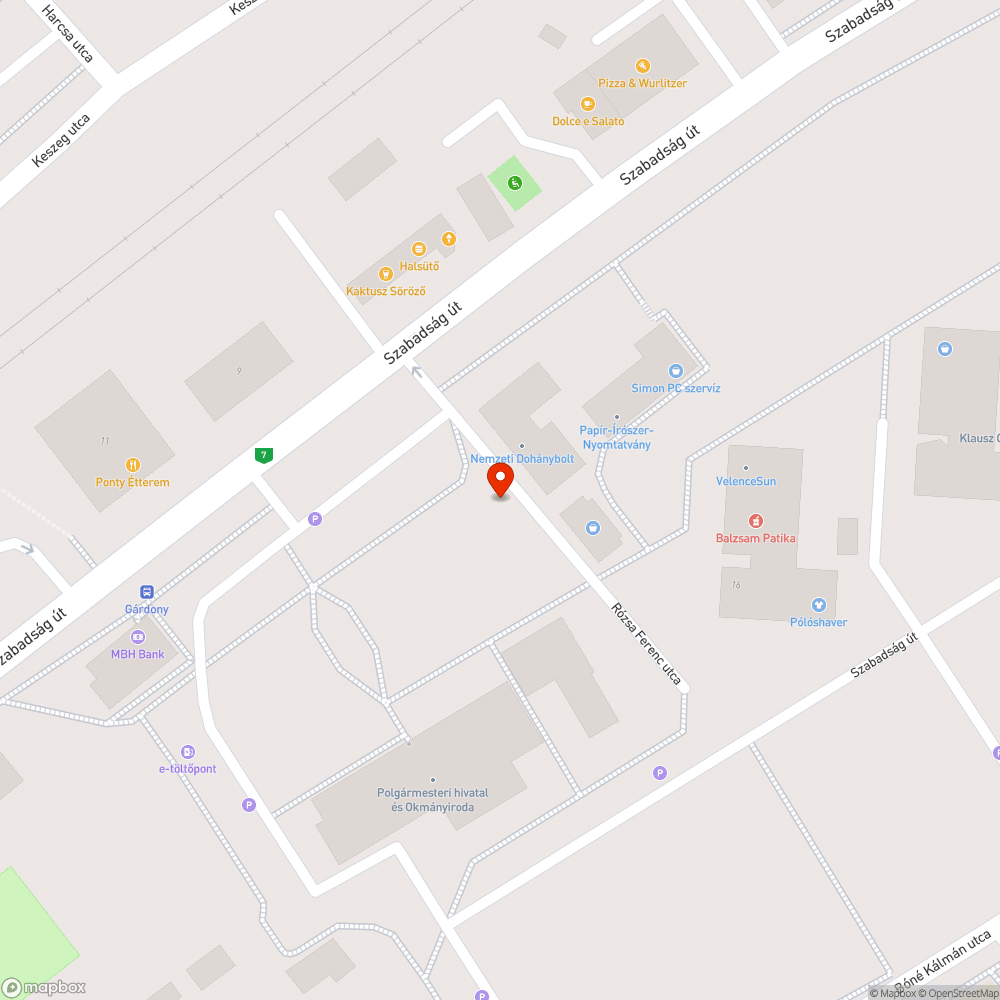 Ritkán ürített szemetes a Polgármesteri Hivatal előtti szökőkútnál bejelentés helye