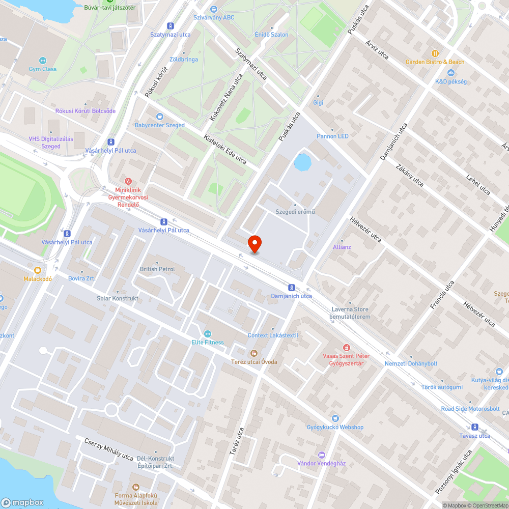 Hiányzó szervizajtó bejelentés helye