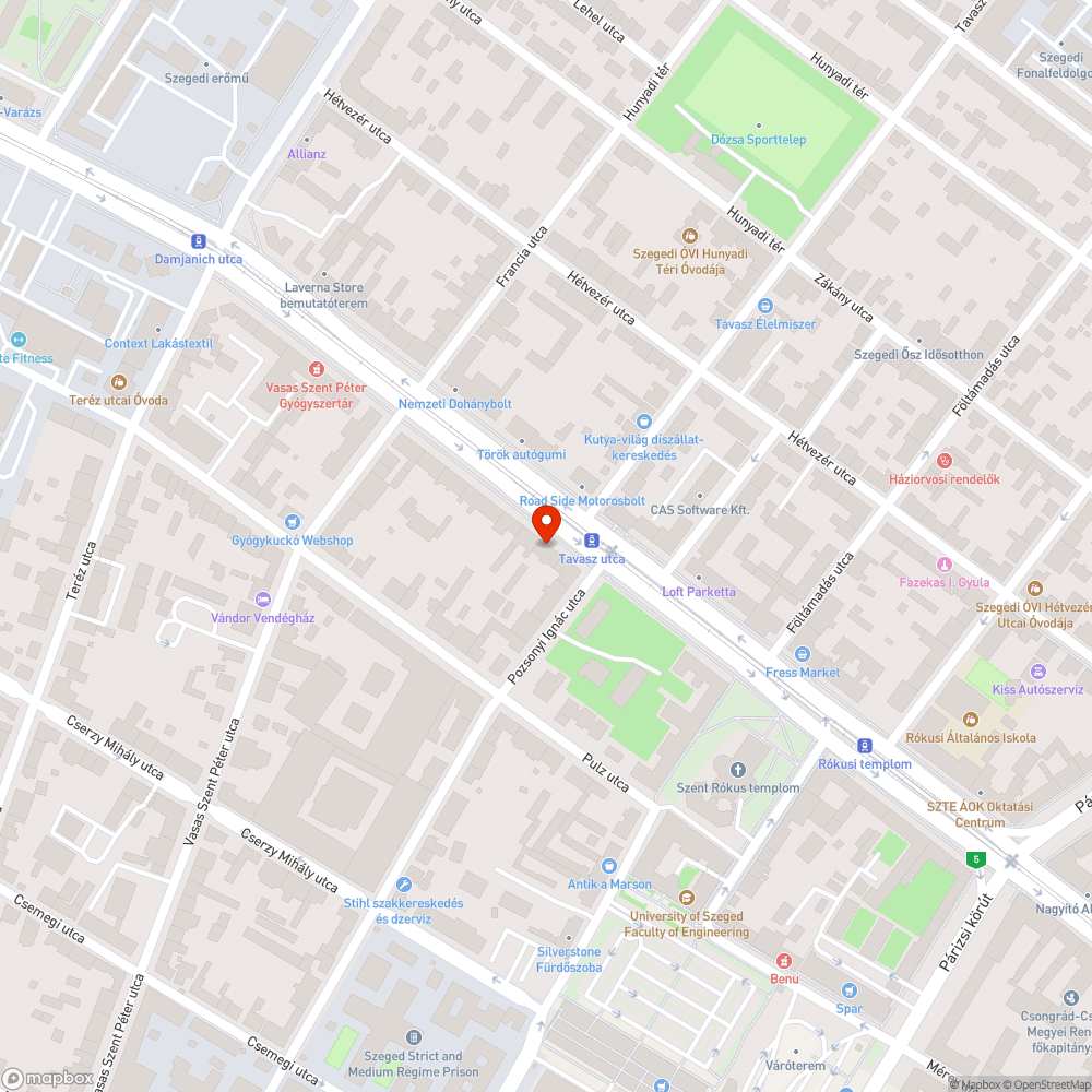 Buktató bejelentés helye