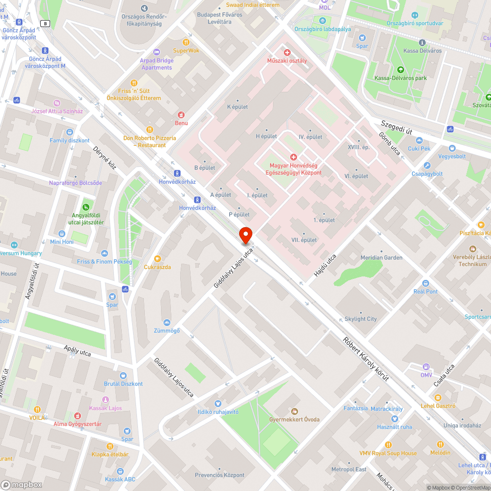 Kiégett lámpák bejelentés helye