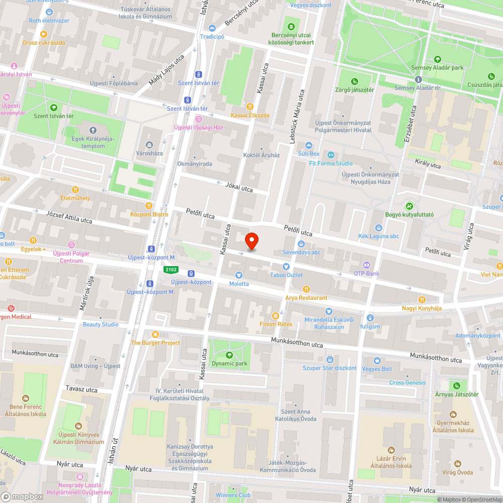 Koszos utca - Újpest bejelentés helye