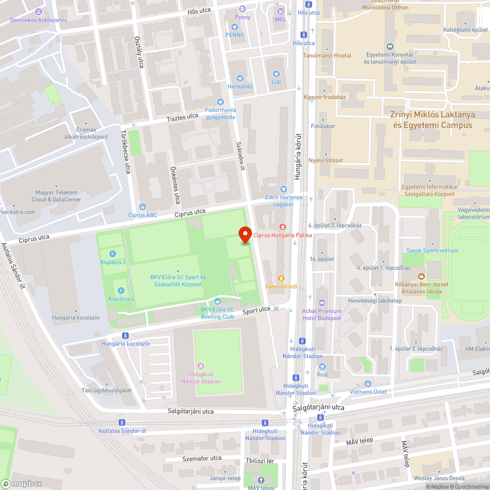 Szemetes az utca bejelentés helye