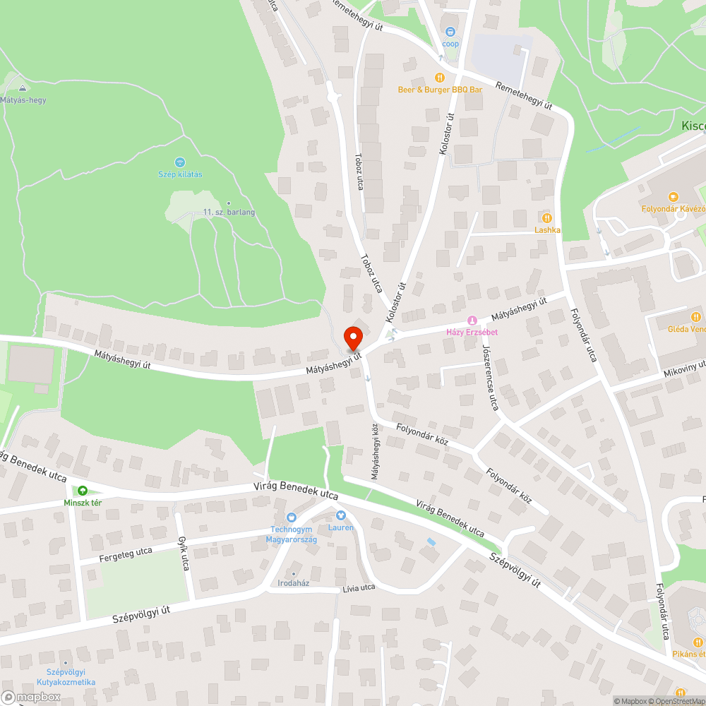 Eltűnt tábla bejelentés helye