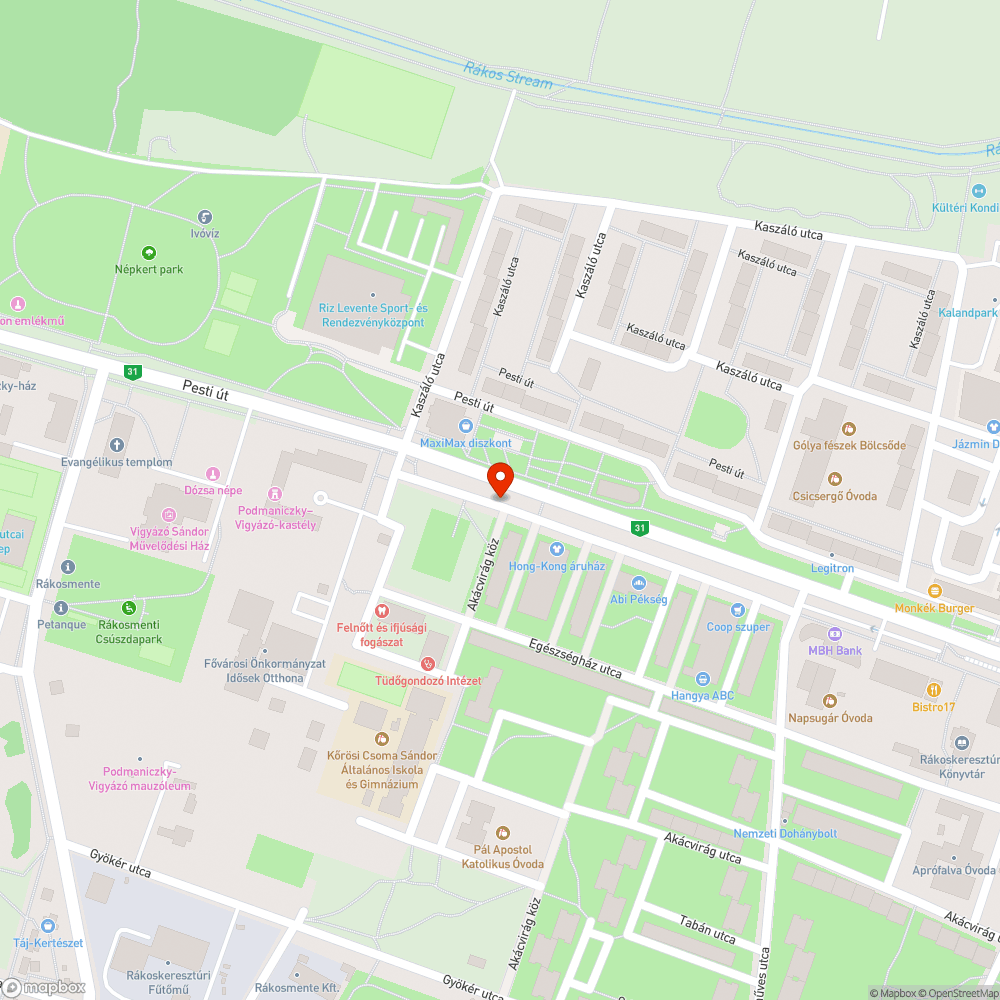 Takarásban van bejelentés helye