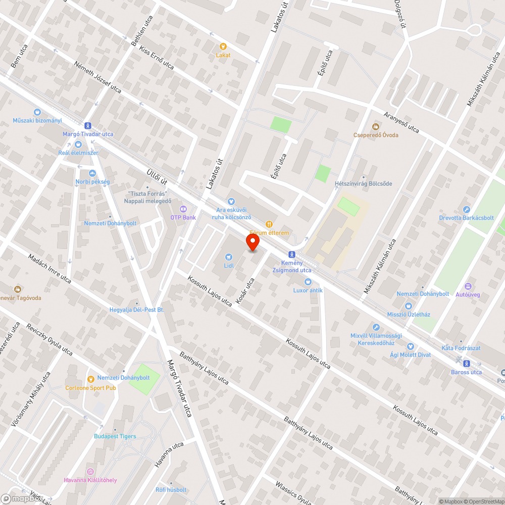 Megsüllyedt fedelek bejelentés helye