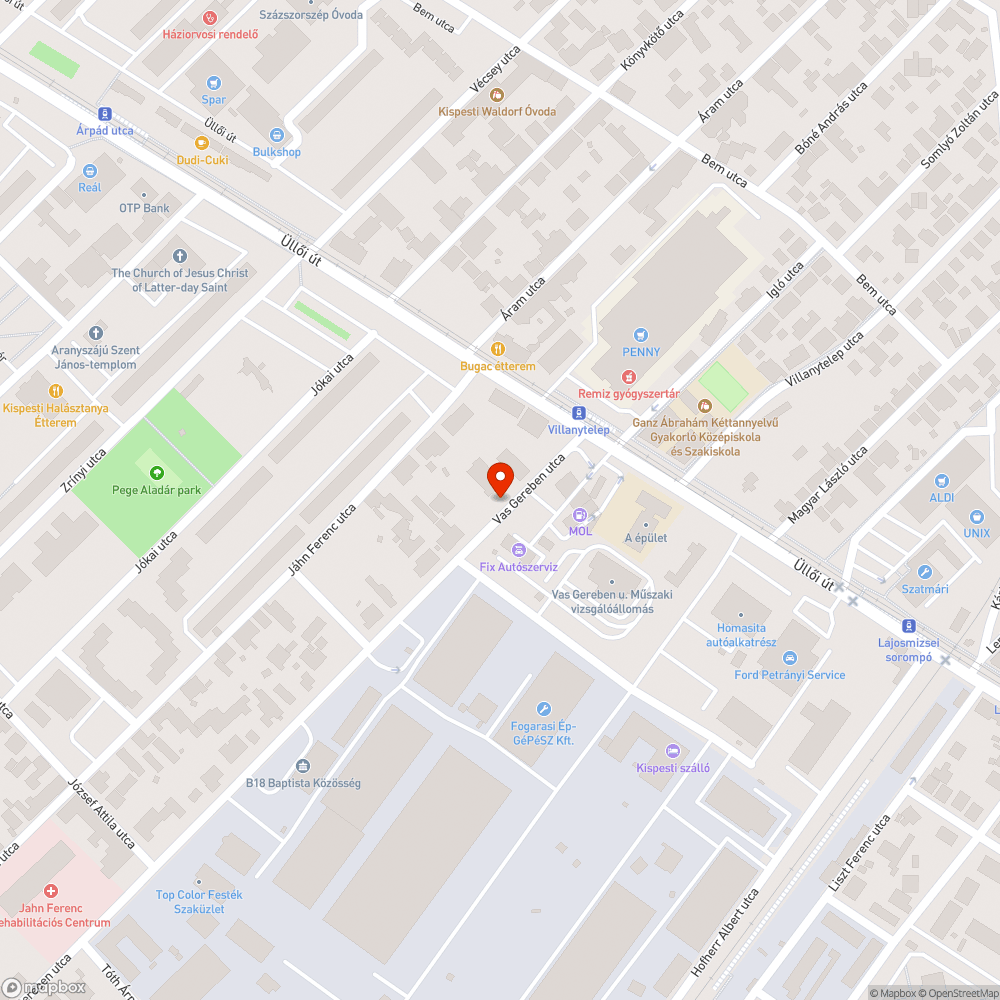 Gumigyilkos fedél bejelentés helye