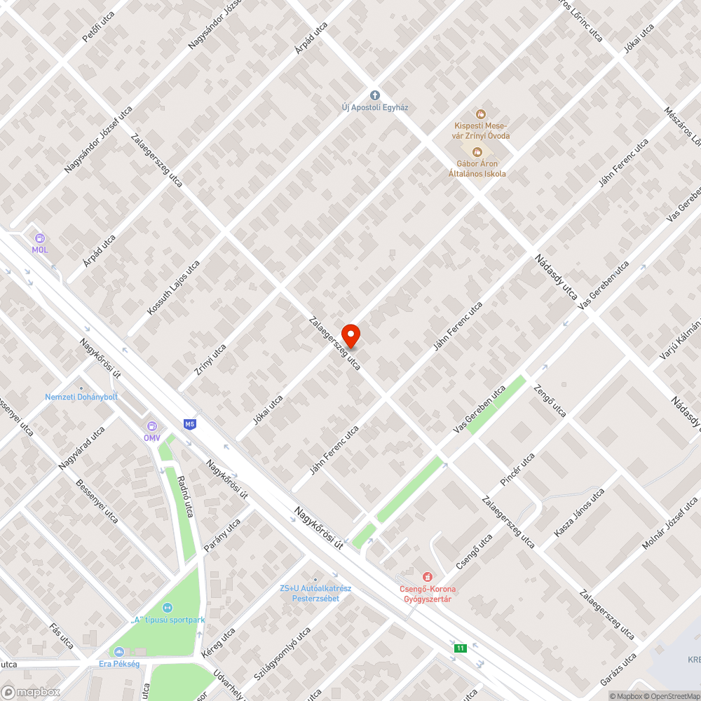 Megsüllyedt oldalán lyukas szekrény bejelentés helye